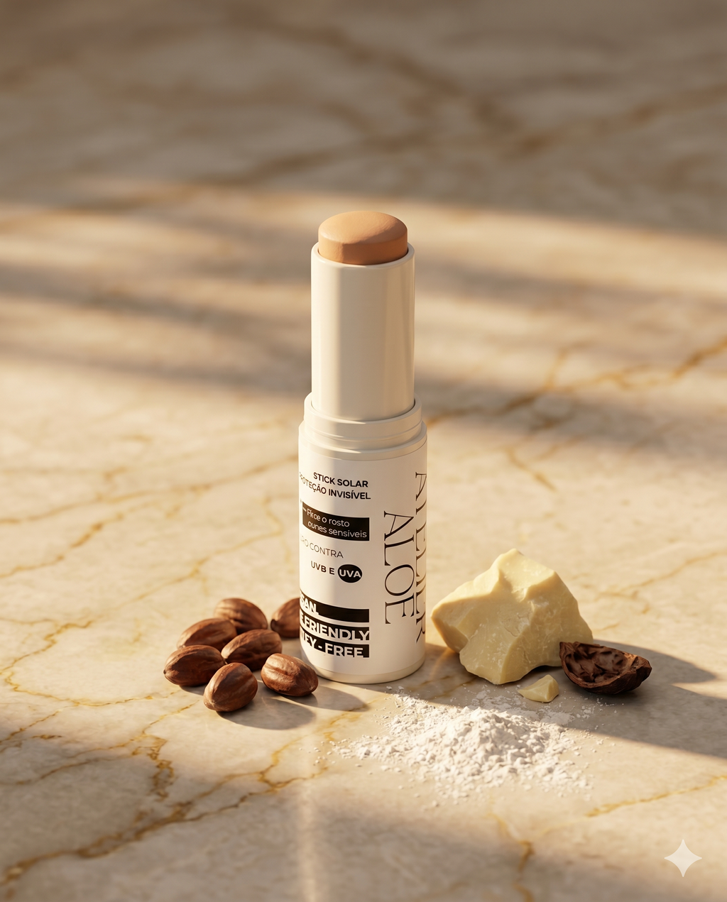 Stick Solar Proteção Invisível SPF50+